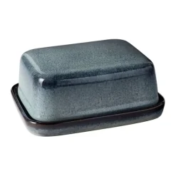 Villeroy & Boch Lave butter dish 14.5x11.5 cm, Lave Grey Sale