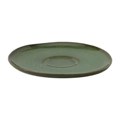Villeroy & Boch Lave coffee saucer 15.5 cm, Green Hot