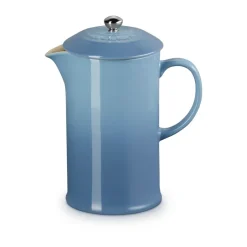 Le Creuset coffee press 1 L, Chambray Blue Outlet