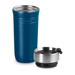 Le Creuset On The Go thermos mug 0.35 L, Deep Teal Blue Discount