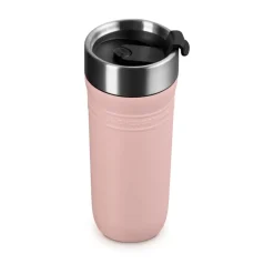 Le Creuset On The Go thermos mug 0.35 L, Shell Pink New