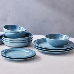 Le Creuset Signature deep plate 16 cm, Chambray Blue Discount