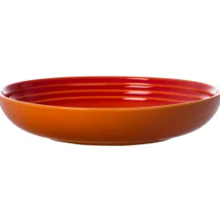 Le Creuset Signature pasta plate 22 cm, Volcanic Orange Discount