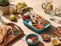 Le Creuset Signature serving bowl 2.2 L, Bleu Riviera Blue Sale