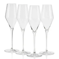 Le Creuset sparkling wine glass 4-pack, 29 cl Transparent Discount