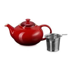 Le Creuset teapot, Cerise, with strainer, 1.3 L Red Discount