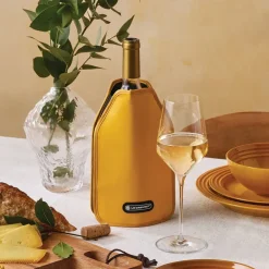 Le Creuset WA-126 wine cooler, Nectar YellowOrange Clearance