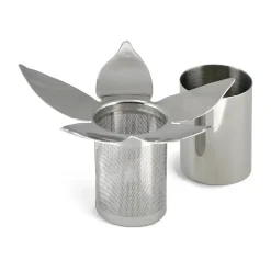 KLONG Leaf tea infuser, Stainless steel Silver-coloured Hot