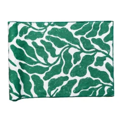 Fine Little Day Leaves runner 45x180 cm, Green GreenWhite Sale