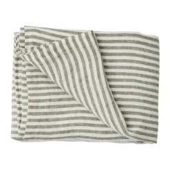 Tell Me More Leon tablecloth 175x175 cm, Seagrass WhiteGreen Outlet