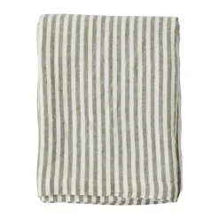 Tell Me More Leon tablecloth 145x145 cm, Seagrass WhiteGreen Hot