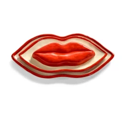 Serax Les Objets Mouleversants tray S, Red Clearance