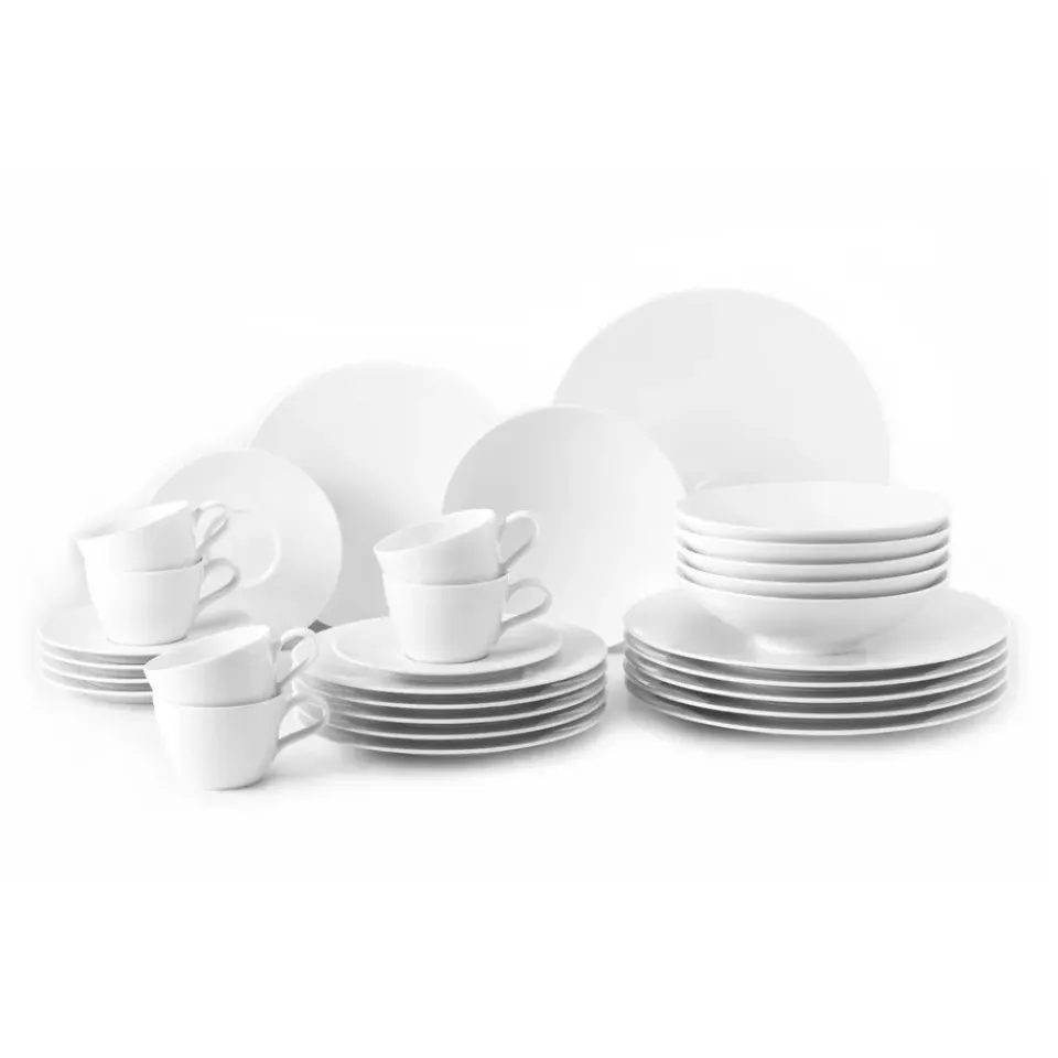 Seltmann Weiden Life service set 30 pieces, White Clearance