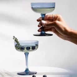 Villeroy & Boch Like champagne glass coupe 10 cl 2-pack, Ice Blue New