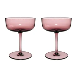Villeroy & Boch Like champagne glass coupe 10 cl 2-pack, Grape Purple