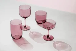 Villeroy & Boch Like champagne glass coupe 10 cl 2-pack, Grape Purple
