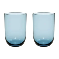 Villeroy & Boch Like long drink glass 38.5 cl 2-pack, Ice Blue Hot