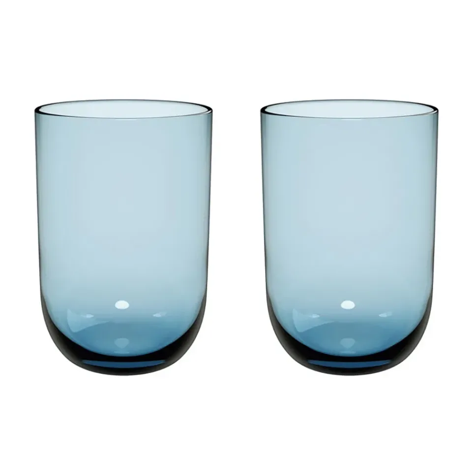 Villeroy & Boch Like long drink glass 38.5 cl 2-pack, Ice Blue Hot