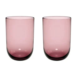 Villeroy & Boch Like long drink glass 38.5 cl 2-pack, Grape Purple Outlet