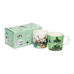 Moomin Arabia Lilla My & Snusmumriken Moomin mug 2 pieces, 30 cl Multi Clearance