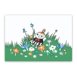Opto Design Lilla My på ängen Moomin placemat, 27,5x40 cm WhiteMulti Discount