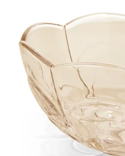 Holmegaard Lily bowl Ø23 cm, Toffee rose Brown Discount