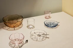 Holmegaard Lily dessert plate Ø16 cm 2-pack, Clear Transparent Outlet