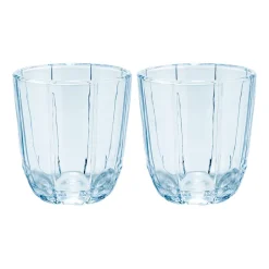 Holmegaard Lily drinking glass 32 cl 2-pack, iris Blue Clearance