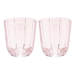 Holmegaard Lily drinking glass 32 cl 2-pack, Cherry blossom Pink Clearance