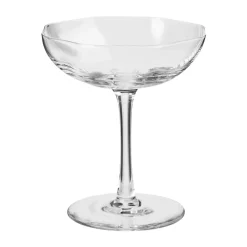 Broste Copenhagen Limfjord champagne glass 17.5 cl, Clear Transparent