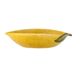 Bloomingville Limone bowl 26x18 cm, Yellow Outlet