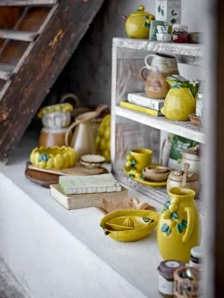 Bloomingville Limone bowl 26x18 cm, Yellow Outlet