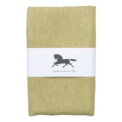 Almedahls Linen tablecloth 140x220 cm, Olive Green Outlet