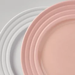 NJRD Lines small plate Ø21 cm 6-pack, Pink Hot