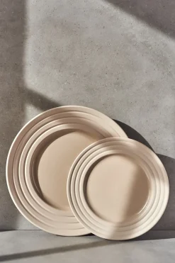 NJRD Lines small plate Ø21 cm 6-pack, Beige Best