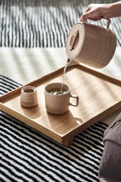 NJRD Lines sugar bowl, Beige Online