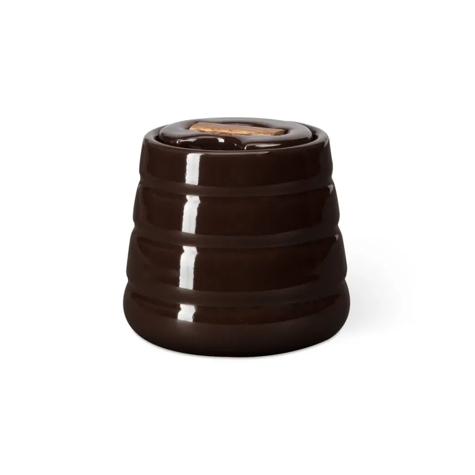 NJRD Lines sugar bowl, Brown Online