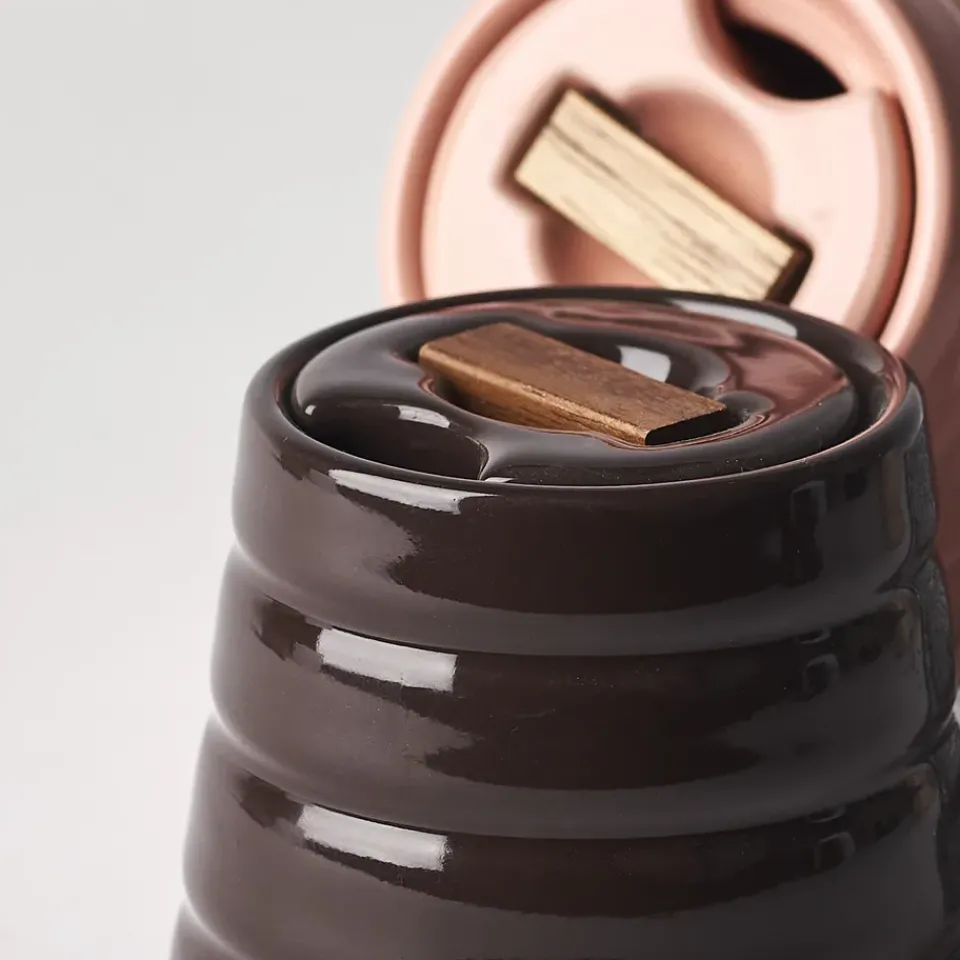 NJRD Lines sugar bowl, Brown Online
