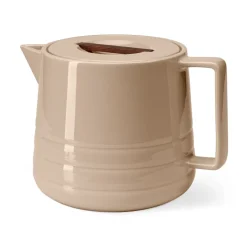 NJRD Lines teapot 1.5 liter, Beige New