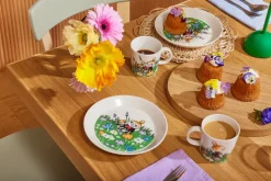 Moomin Arabia Little My and meadow Moomin plate, White- Multi Outlet