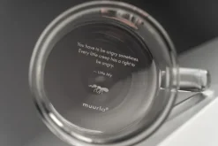 Muurla Little My glass mug 35 cl, Clear Transparent Clearance