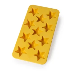 Lékué ice cube tray with lid , Stars Yellow Clearance