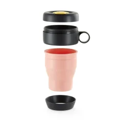 Lékué To Go mug 0.35 L, Coral Pink Best