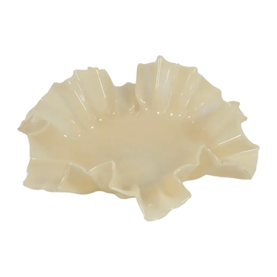 Olsson & Jensen Loa bowl large 32 cm, Vanilla White Clearance