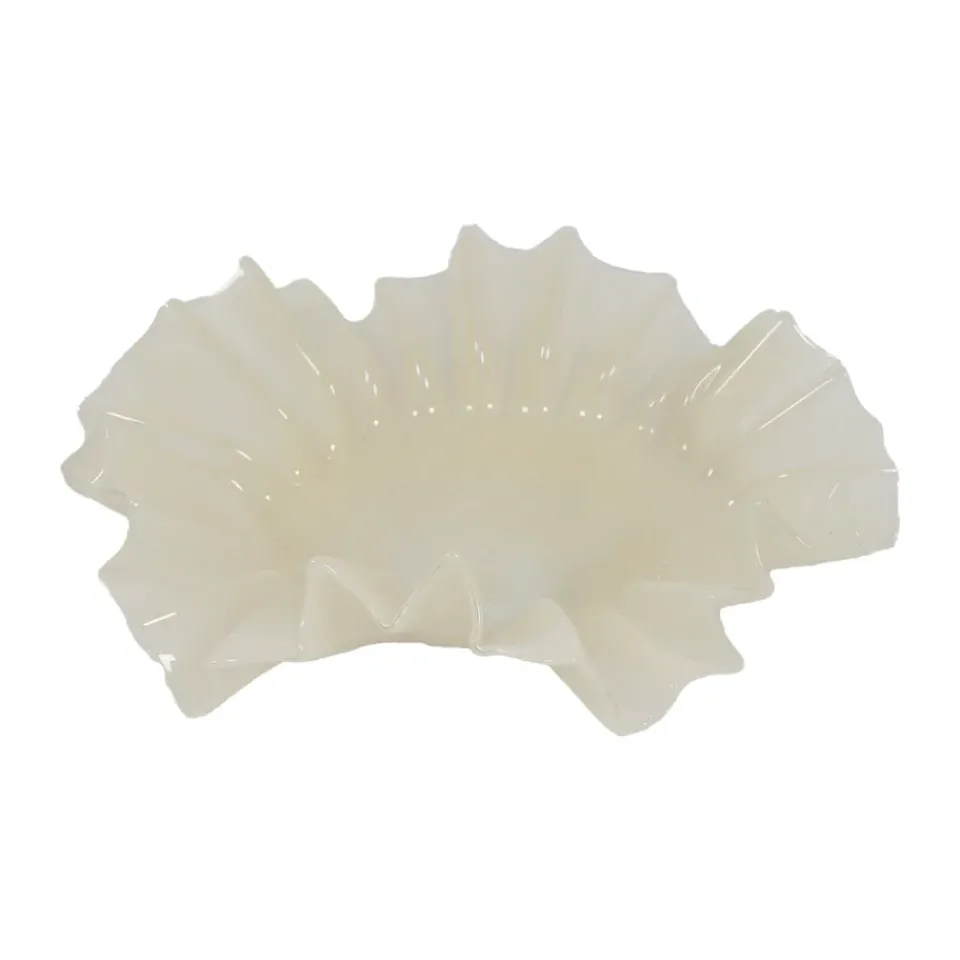 Olsson & Jensen Loa bowl large 32 cm, Vanilla White Clearance
