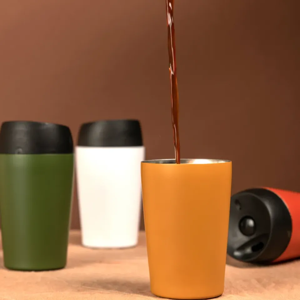 Sagaform Loke car mug 24 cl, Yellow Sale