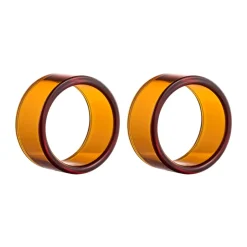 Muurla Loop napkin ring 2-pack, Amber Orange Online
