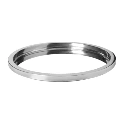 Louise Roe serving tray Ø56 cm, Stainless steel Silver-coloured Best