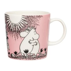 Moomin Arabia Love 30 years Moomin mug, 30 cl Pink