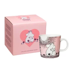 Moomin Arabia Love 30 Years Moomin Mug Gift Box, 30 cl Pink Outlet